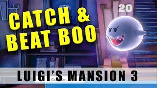 Luigis Mansion 3 how to catch and beat Boo [upl. by Hillard1]