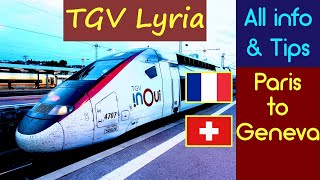 TGV Lyria  Paris to Geneva  Standard Premiere  Euroduplex [upl. by Asena]