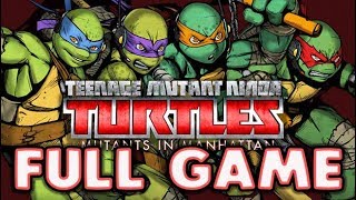 Teenage Mutant Ninja Turtles Mutants in Manhattan FULL GAME Longplay PS4 [upl. by Nosirb168]