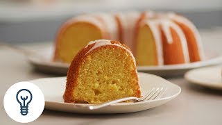 Sunset Magazines Whole Orange Cake  Genius Recipes [upl. by Iolenta]