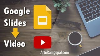 How to convert Google Slides to Video [upl. by Nemrak]