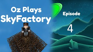 Easiest Way to Get an Iron Sapling in SkyFactory 4 [upl. by Sekofski247]