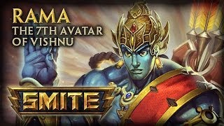 SMITE  God Reveal  Rama The 7th Avatar of Vishnu [upl. by Langer]