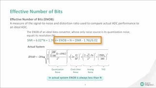 Understanding the Specifications of ADCs [upl. by Tobey]