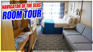 Navigator of the Seas  Spacious Balcony Tour [upl. by Oluap]