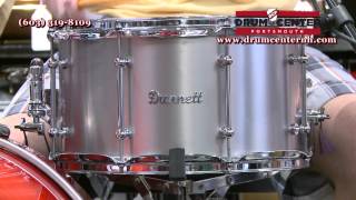 Dunnett Titanium Snare Drum  8x14 [upl. by Tserof]