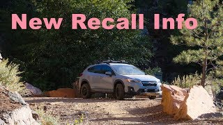 New Recalls Forester Imprezza and Crosstrek [upl. by Sharp]