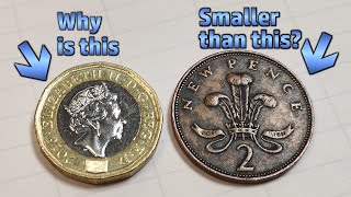 Why Is The UK 2 Pence Coin So Big A Rambling Look At British Currency [upl. by Peacock]