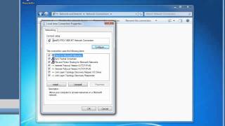 Windows 7 Manual TCPIP Configuration [upl. by Tnahsarp596]