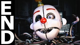 Five Nights at Freddys Sister Location SECRET ENDING  Private Room  3 Stars Ending amp Ennard Fight [upl. by Nahshun]