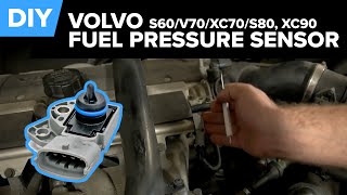 Volvo Fuel Pressure Sensor Replacement  Easy DIY S60 V70 XC70 S80 XC90 [upl. by Venterea]