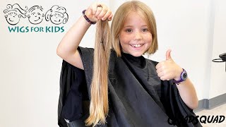 HAIR DONATION Second Time  Wigs For Kids [upl. by Phene]