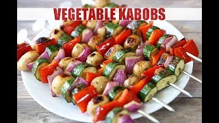 Grilled Vegetable Kabobs [upl. by Hanoj]