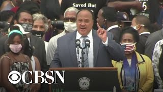 Martin Luther King III speaks at the 2020 March on Washington [upl. by Heeley737]