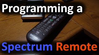 Programming Your Spectrum Cable Remote [upl. by Ecnarf140]