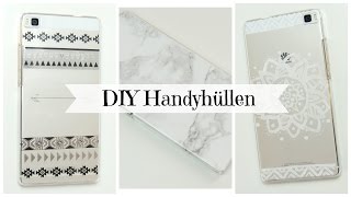 DIY HANDYHÜLLEN  Designs zum austauschen [upl. by Poock]