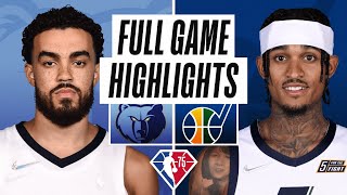 GRIZZLIES at JAZZ  FULL GAME HIGHLIGHTS  April 5 2022 [upl. by Norraf795]