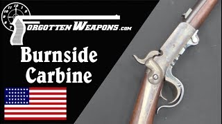 Americas First Metallic Cartridge The Burnside Carbine [upl. by Sabino873]