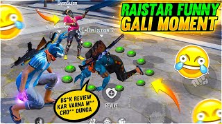 Funny Gali🤣🤣🤣😂😂🤭 Moments With Raistar [upl. by Rihsab836]