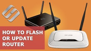 🌐 How to Flash a TP Link or D Link Router 🖧 Update Router Firmware [upl. by Alithea]