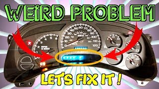 ✅ HOW TO 20032006 GM Chevy Silverado Cluster Weird Problem Repair [upl. by Freed732]