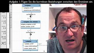 ERDiagramme 3 Übungen zum Mitmachen mit Lösungen [upl. by Lehteb]