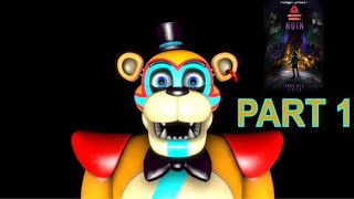 GLAMROCK FREDDY PLAYS FNAF SB Ruin Part 1 [upl. by Aihtnamas199]