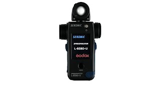 Sekonic L858D RTGX for GodoxFlashpoint  Quick Start Video [upl. by Glassman]