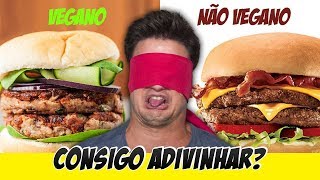 COMIDA VEGANA vs COMIDA NÃO VEGANA Consigo acertar 10 [upl. by Alaehs]