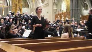 Mozart K339  Laudate Dominum  Sierra Marcy Soprano 2015 [upl. by Ramal]