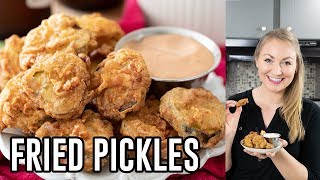 How to Make Fried Pickles [upl. by Cissiee88]