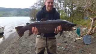 Ferox 85 Group  21lb ferox trout catch and release  Loch AweMay 2013 [upl. by Ardnikat]