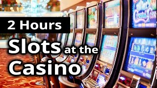 CASINO AMBIANCE Slots Poker amp Gambling in LAS VEGAS  2 HOURS  The Ultimate Ambience [upl. by Darrej629]