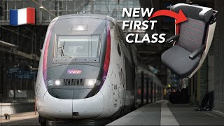 The BRAND NEW SNCF TGV quotOceanequot  FIRST CLASS review [upl. by Flemings29]