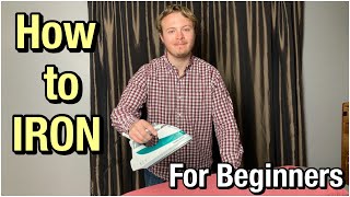 How to Properly IRON a TShirt Beginners Guide on How to Iron Clothes [upl. by Hayashi]