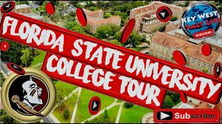 ❤️ Florida State University FSU Campus Tour 4K [upl. by Anoblav235]