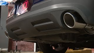 Mustang GT Roush Axle Back Exhaust 20112014 Installation [upl. by Bounds]