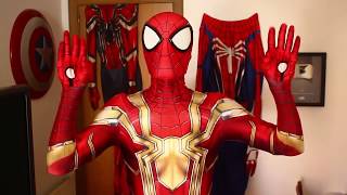 Herostime Iron Spiderman costume unboxing review [upl. by Idola215]