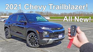 2021 Chevy Trailblazer LT AWD  Full Tour [upl. by Nylac]