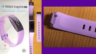 Fitbit Inspire HR How to change the Strap  Band  Works with some other models [upl. by Gizela]