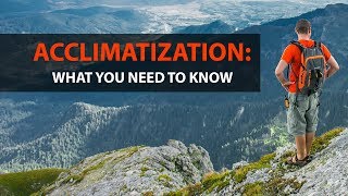 Acclimatization What You Need to Know [upl. by Suckram]