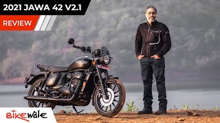 2021 Jawa 42 21 BS6 Review  What is New Why Should You Care And Is It Worth Buying  BikeWale [upl. by Nylrats438]