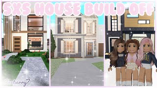 Bloxburg  5x5 House Build Off with Amberry and Phoeberry [upl. by Aimee]