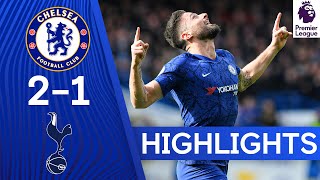 Chelsea 21 Tottenham  Girouds Stunner amp Alonsos Strike Lead the Blues to Victory 👏  Highlights [upl. by Aggappora]