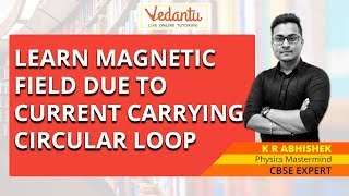 Learn Magnetic Field due to Current Carrying Circular Loop  Class 10 Physics  Clock Face Rule [upl. by Emmons]