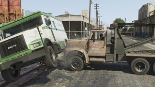 GTA V  Armored Car Heist  Gameplay PS3 [upl. by Hatty]