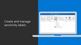 Protect documents with sensitivity labels in Microsoft 365 Business Premium [upl. by Smaoht]