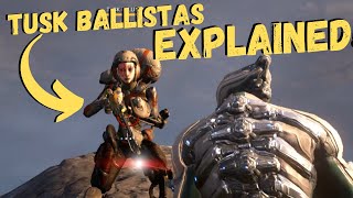 Warframe How to Kill 4 Unalerted Tusk Ballistas  How to Find Tusk Ballistas in Warframe [upl. by Ancier]