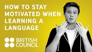 How to stay motivated when learning a language [upl. by Ecnaiva91]