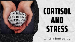 Cortisol the stress hormone in 2 mins [upl. by Corinne]